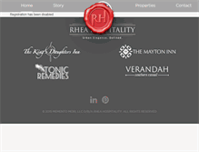 Tablet Screenshot of mtcharlestonresort.com